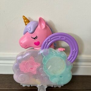 Polly Pocket Rainbow Unicorn Salon Castle